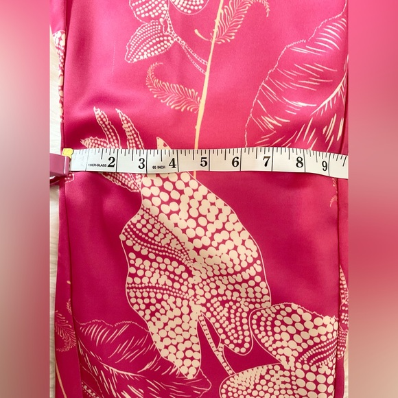 🌸 VIBRANT PINK TROPICAL 🌴 PRINT PANTS - Picture 14 of 16